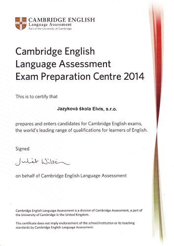 certifikat Cambridge